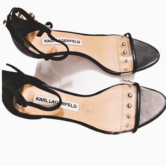 Karl Lagerfeld Clear Sandals - Picture 4 of 5